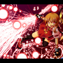 Flandre Scarlet with danmaku