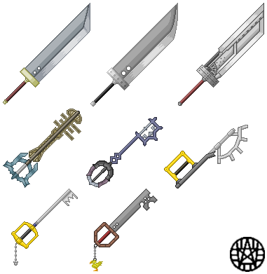 Final Fantasy Pixel Weapons