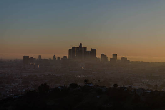 L.A. skyline