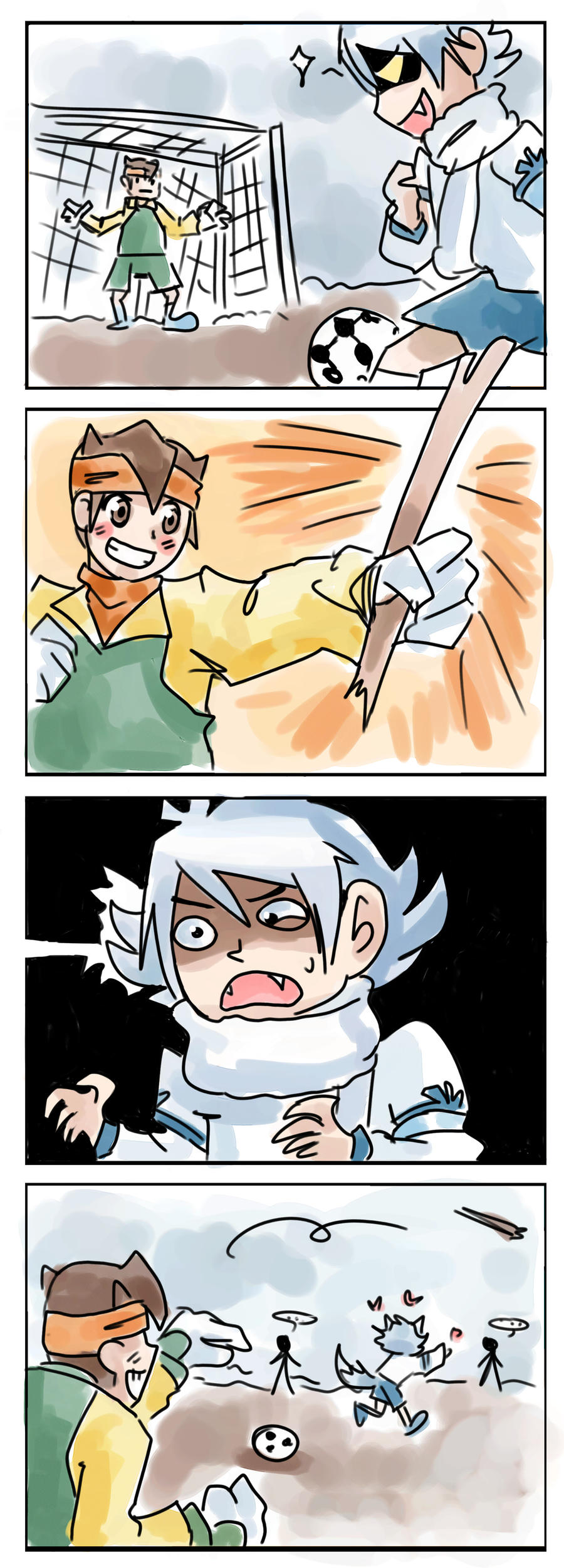 inazuma eleven 4-koma