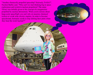 Nuclear Barbie and NASA