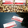 Natural Realistic Business Card Mockup V1