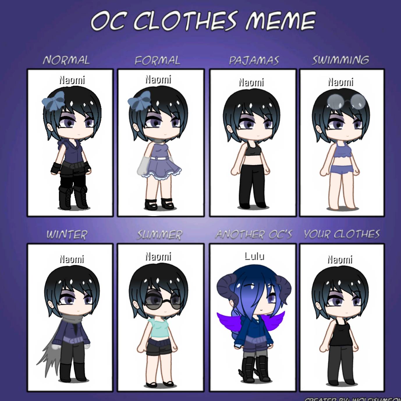 Gacha Ouftits/Ocs