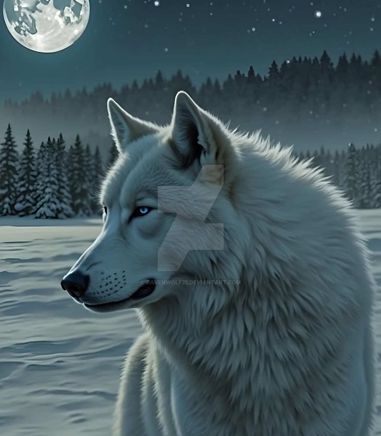 Exclusive White Wolf by Ravenwolf25 on DeviantArt