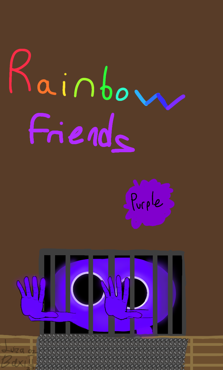 Purple rainbow friends . by gamboom on DeviantArt