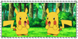 Funny Faces Pikachu Stamp by kiraradaisuki