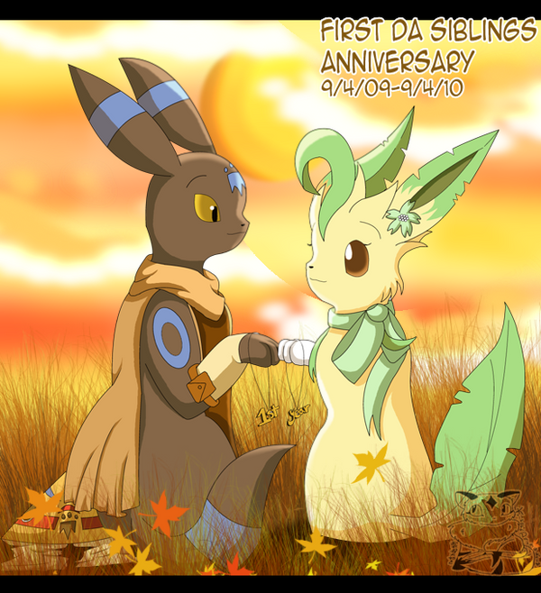 +Happy 1st anniversary bro+ by kiraradaisuki on DeviantArt