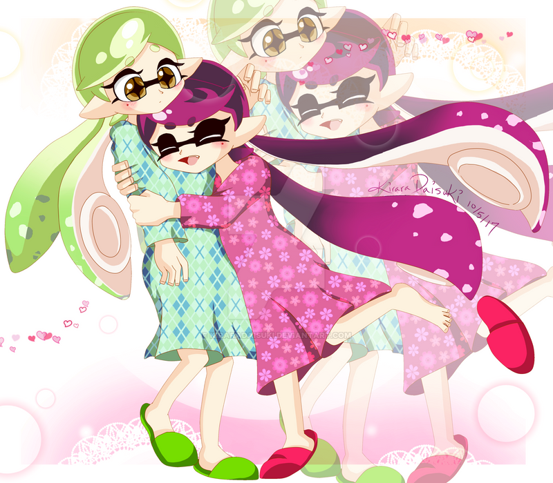 Squid Sisters ::Morning Hugs::