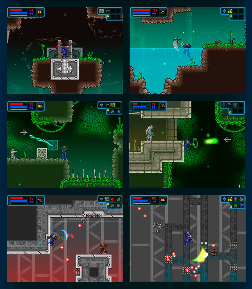 Galactic Marine - Areas 1-3 by BeholderKin