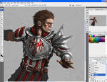 DA - Jarcus Hawke WIP by SweetCandyRain