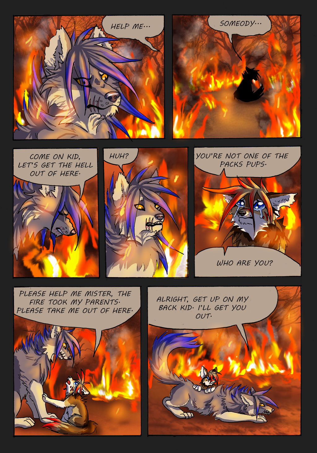 The Fire page 3