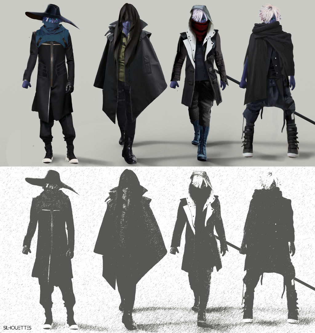 Cyberpunk outfit concepts by YouAreNowIncognito on DeviantArt