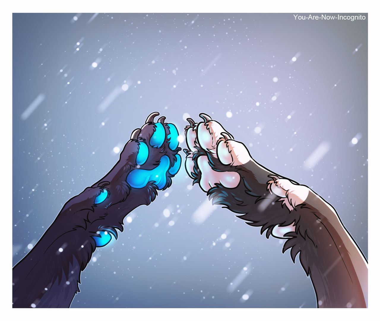 Paws by YouAreNowIncognito on DeviantArt