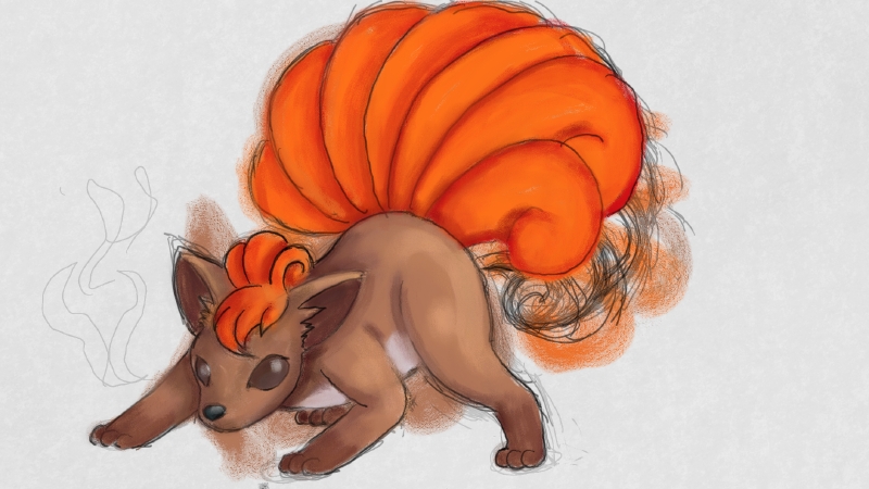 [WiiU drawings] Vulpix