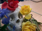 Skull And Flowers [2]