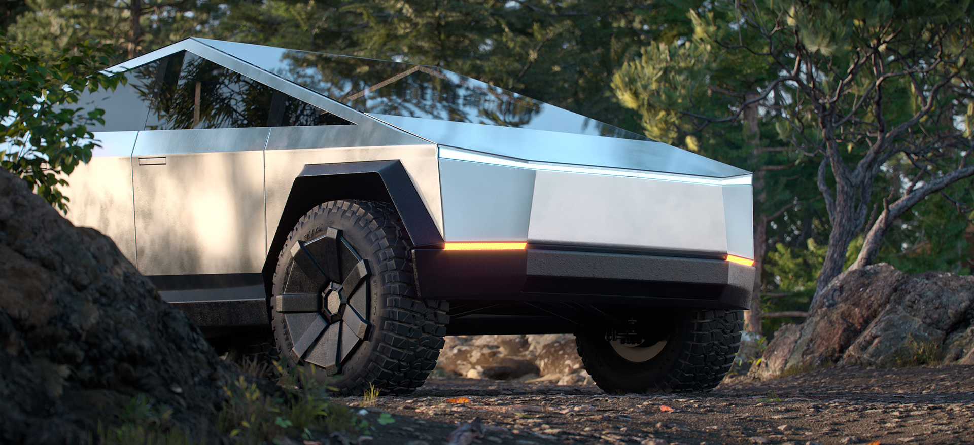 Tesla CyberTruck by kulayan3d on DeviantArt