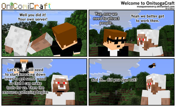 Minecraft Comic One