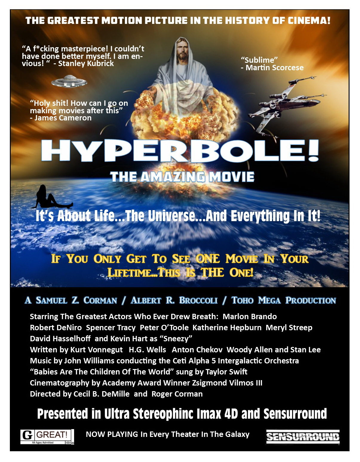 Hyperbole the Movie - Faux Poster by Scott Rhodes by ScottRPosters on ...
