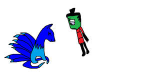 Dash and Zim from IZDib's RP