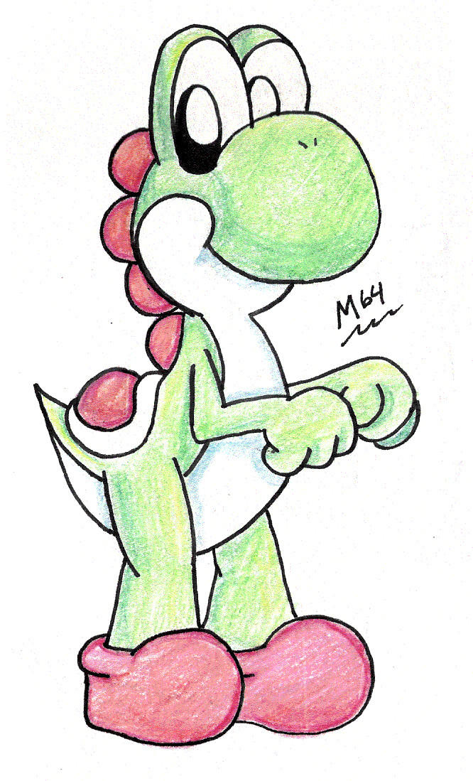 Yoshi Colored 2 By Marioshi64 On DeviantArt yoshi-colored-2-by-marioshi64-on-deviantart