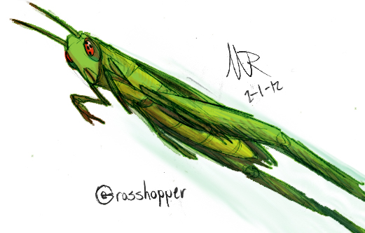 G is for Grasshopper