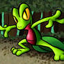 Treecko in the Woods