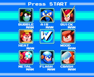 Megaman 2 Select Screen Remake