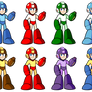 Megaman Colors