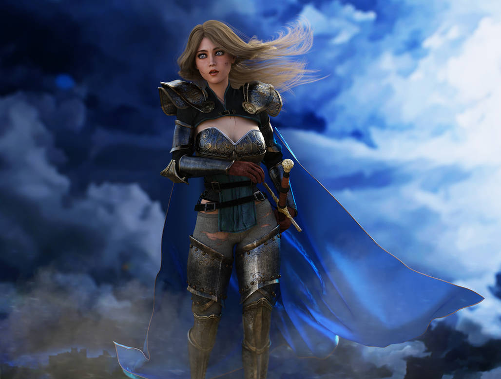 Cobalt Claymore by jsgknight