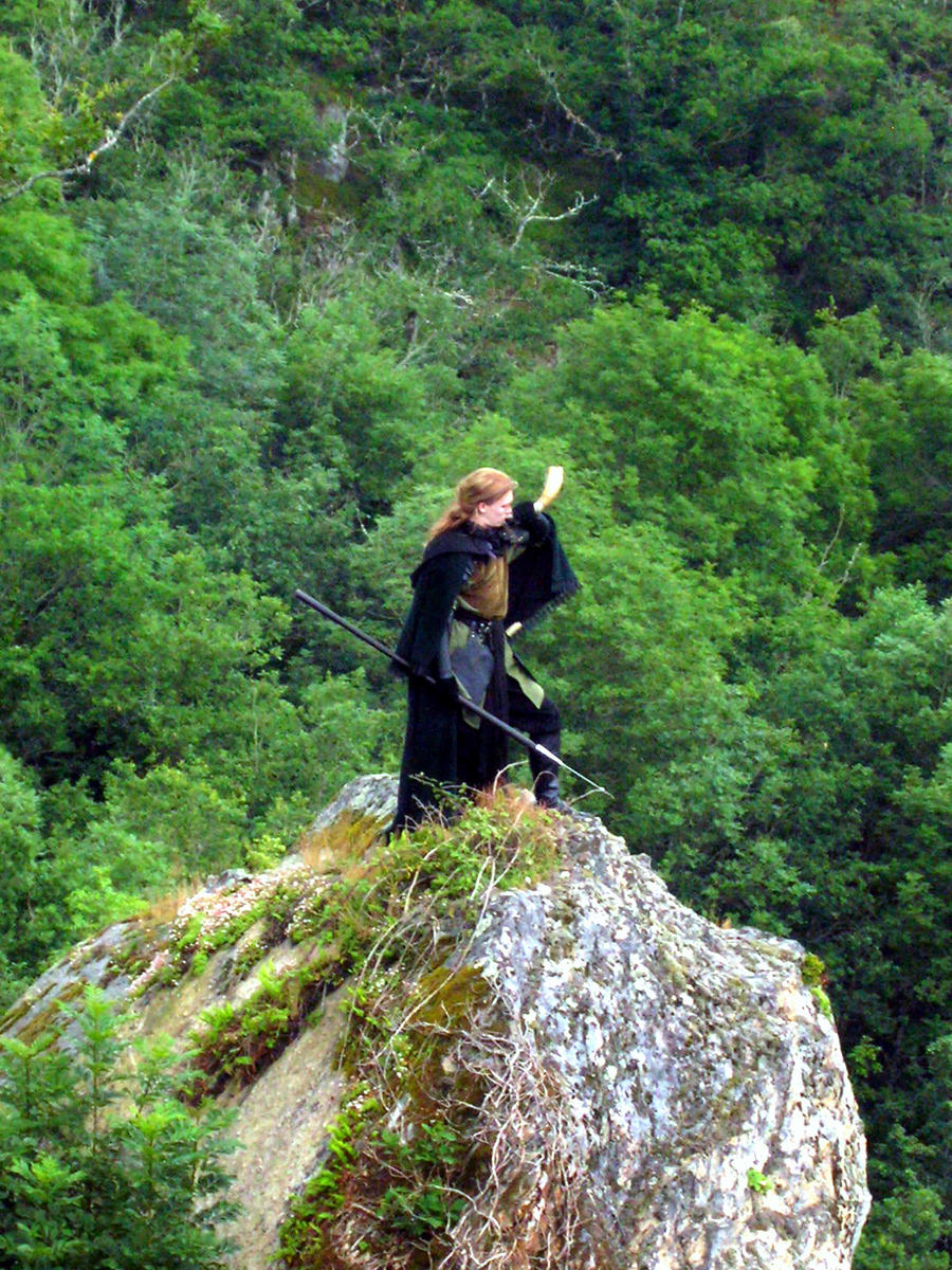 A Call In The Forest - Middle Earth - Mirkwood Elf