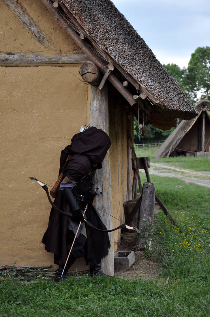 An Elf in the Village by Carancerth