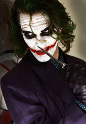 Want Trouble ? The Joker - Batman DC cosplay