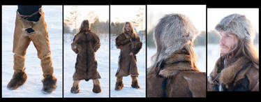 Prehistorical Costume inspired by Otzi the Iceman