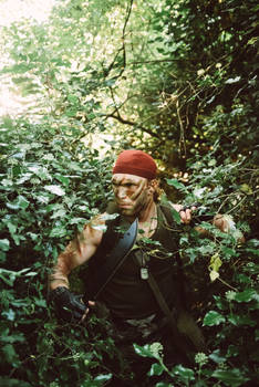 Through the Jungle - Catachan Warhammer 40K human