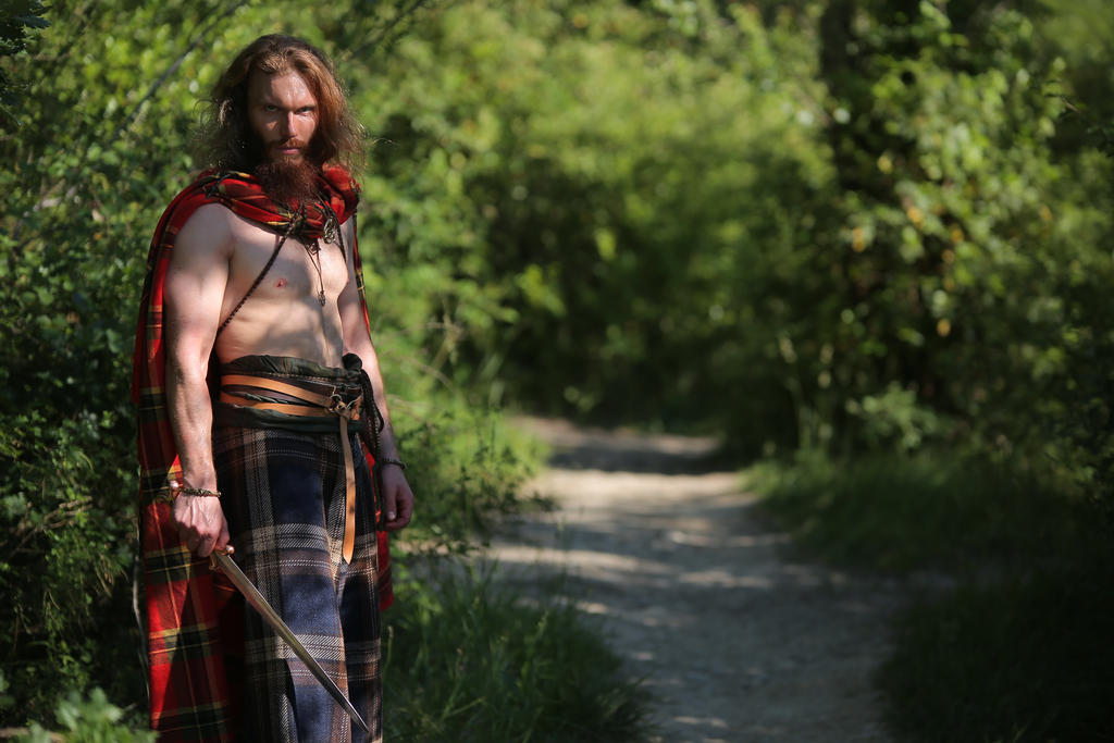 Tragicomix - the Hairy Gaul Warrior