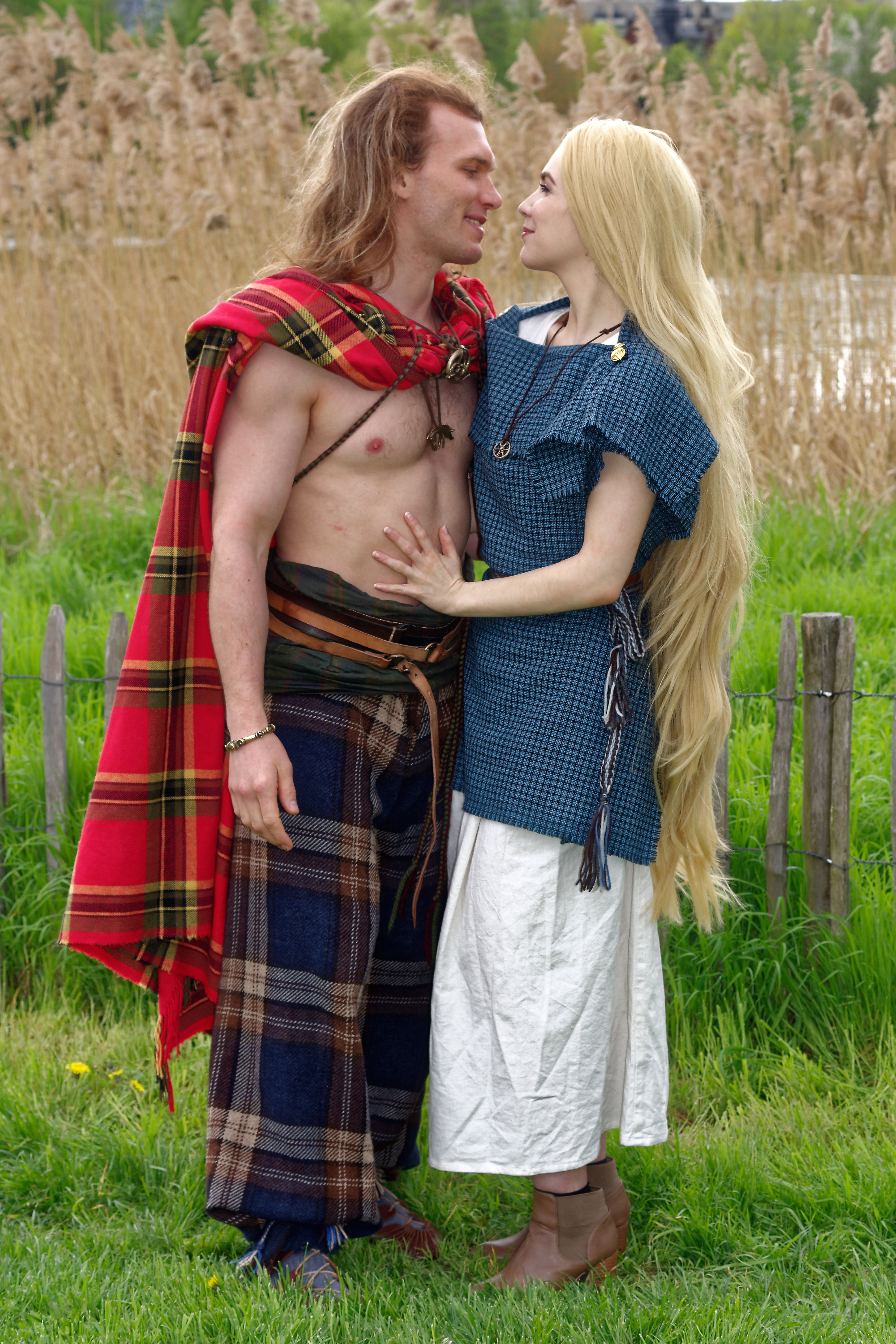 Tragicomix and Falbala - Asterix Cosplay