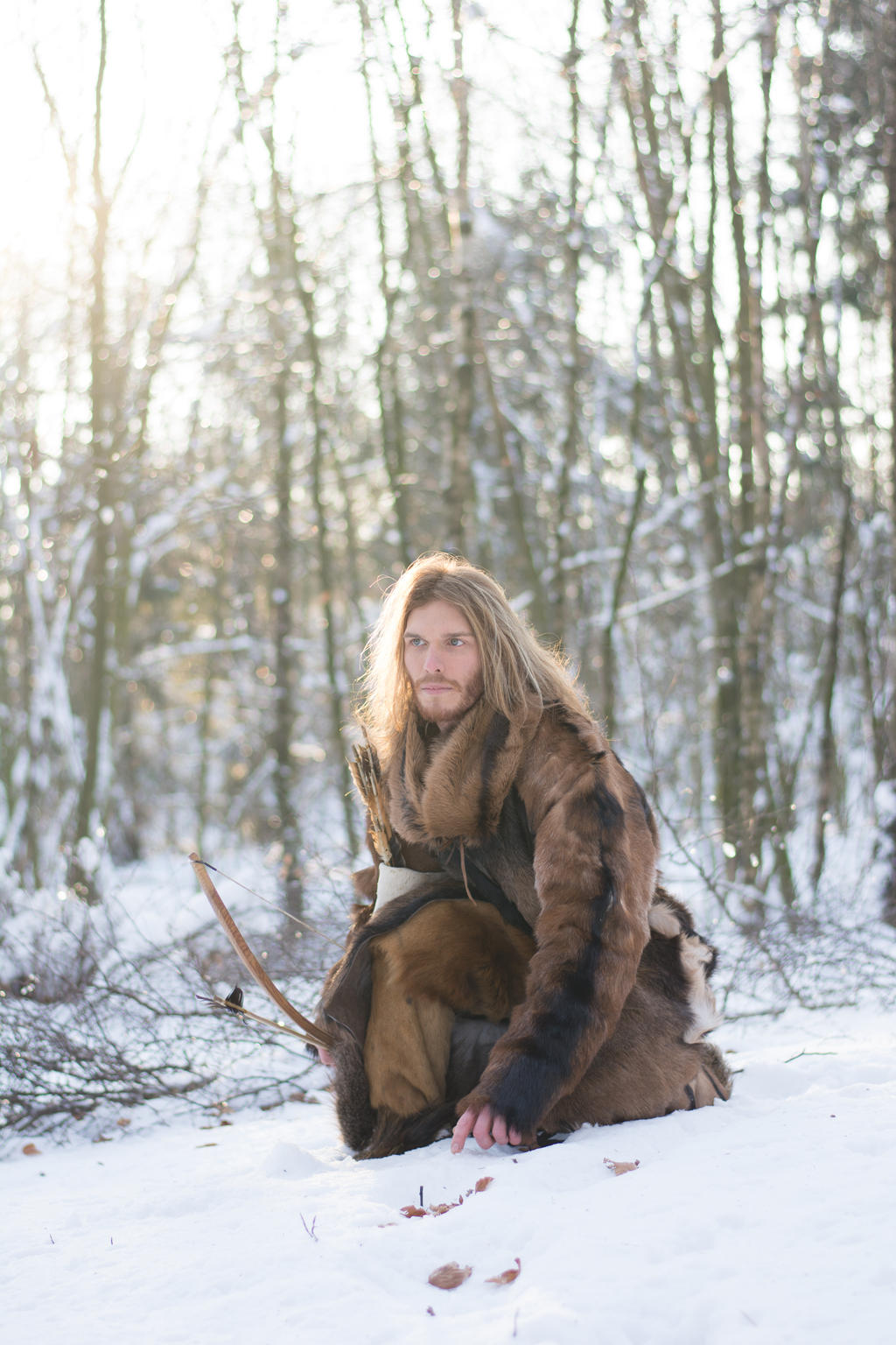 Stalking the Prey - Rahan Winter garb
