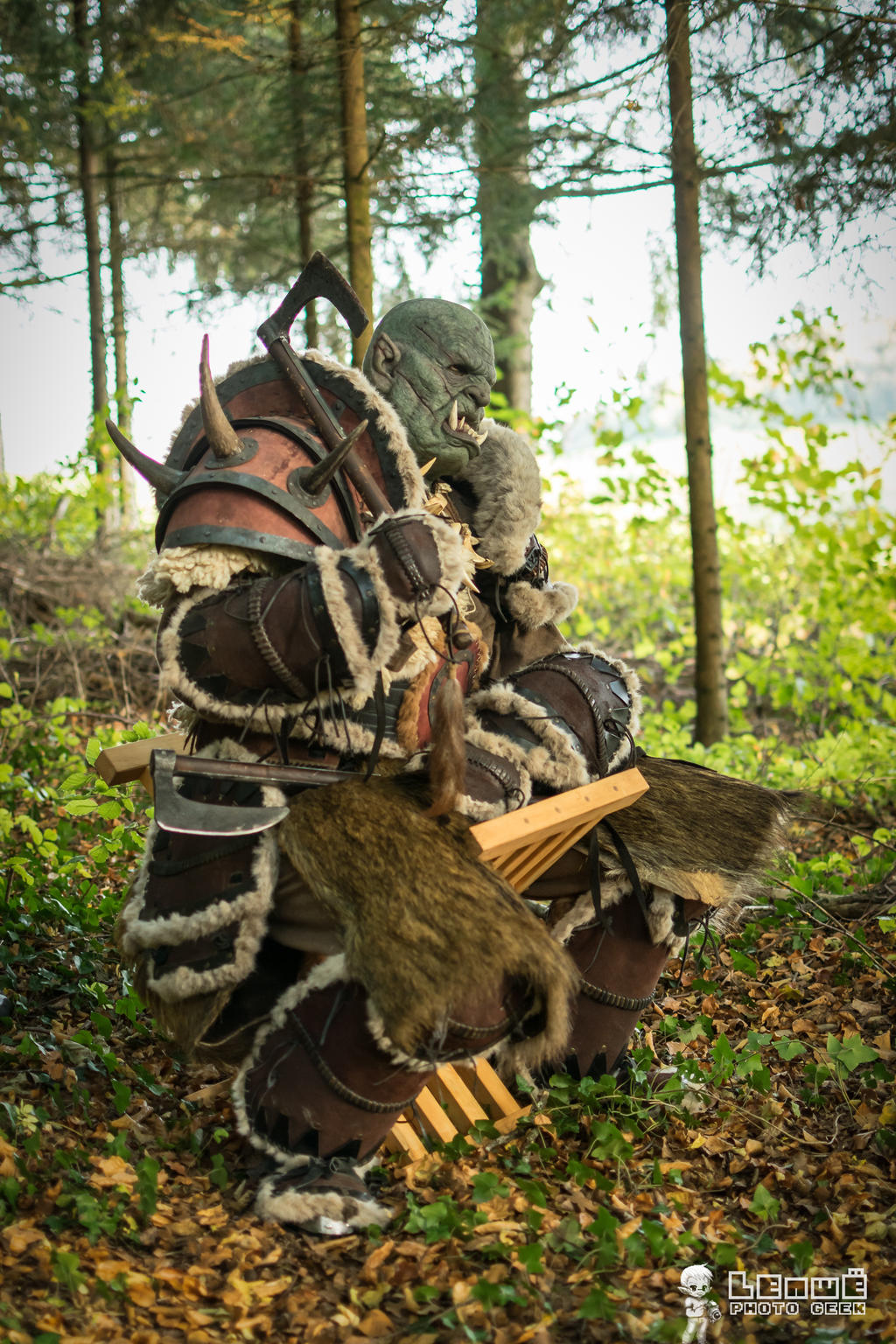 Riddin' ! Warcraft Orc - Horde Cosplay BTS