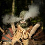 Smokin' ! Warcraft Orc - Horde Cosplay BTS