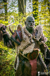 Got axe ! Warcraft Orc - Horde Cosplay