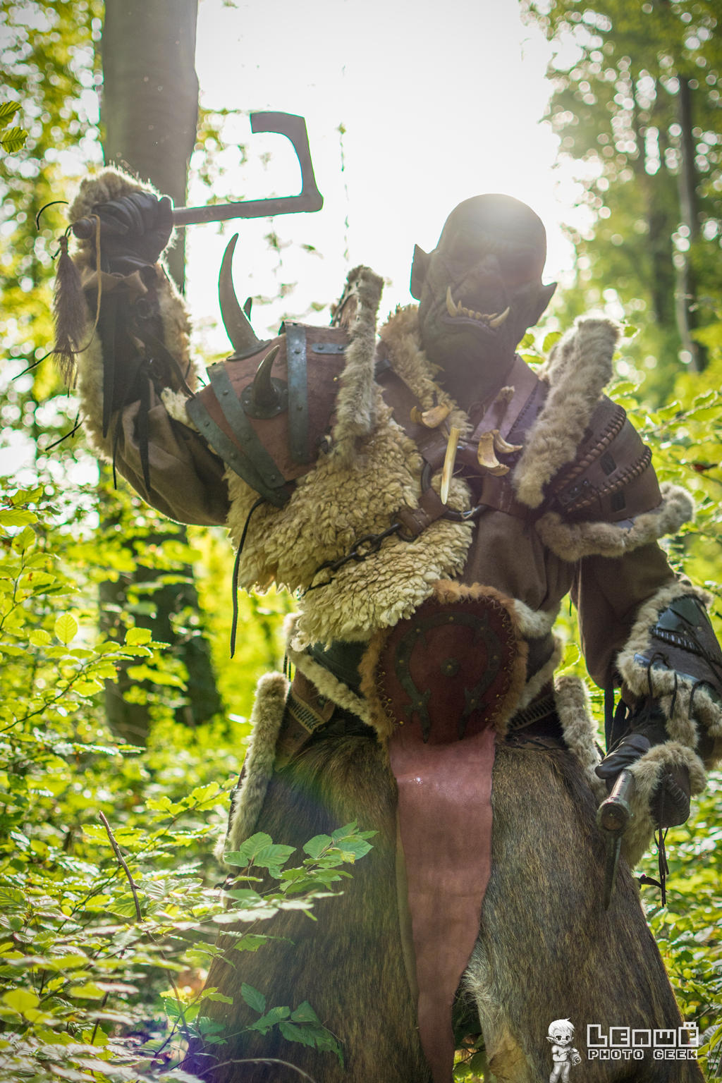 The Horde is upon you ! Warcraft Orc Cosplay
