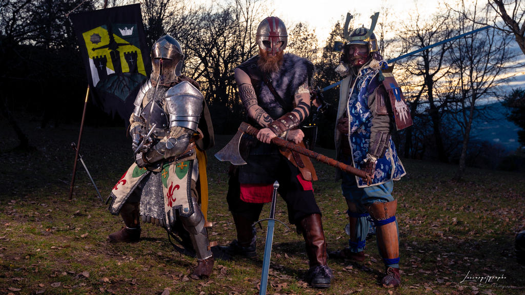 For Honor -Viking - Knight - Samurai