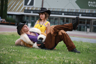 Irvine and Selfie ! Final Fantasy VIII Cosplay