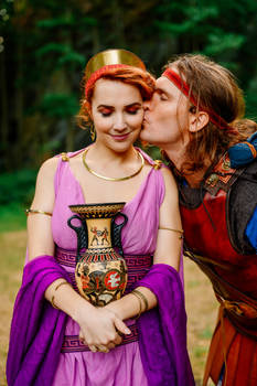 Hercules and Megara - Historical Disney Cosplay