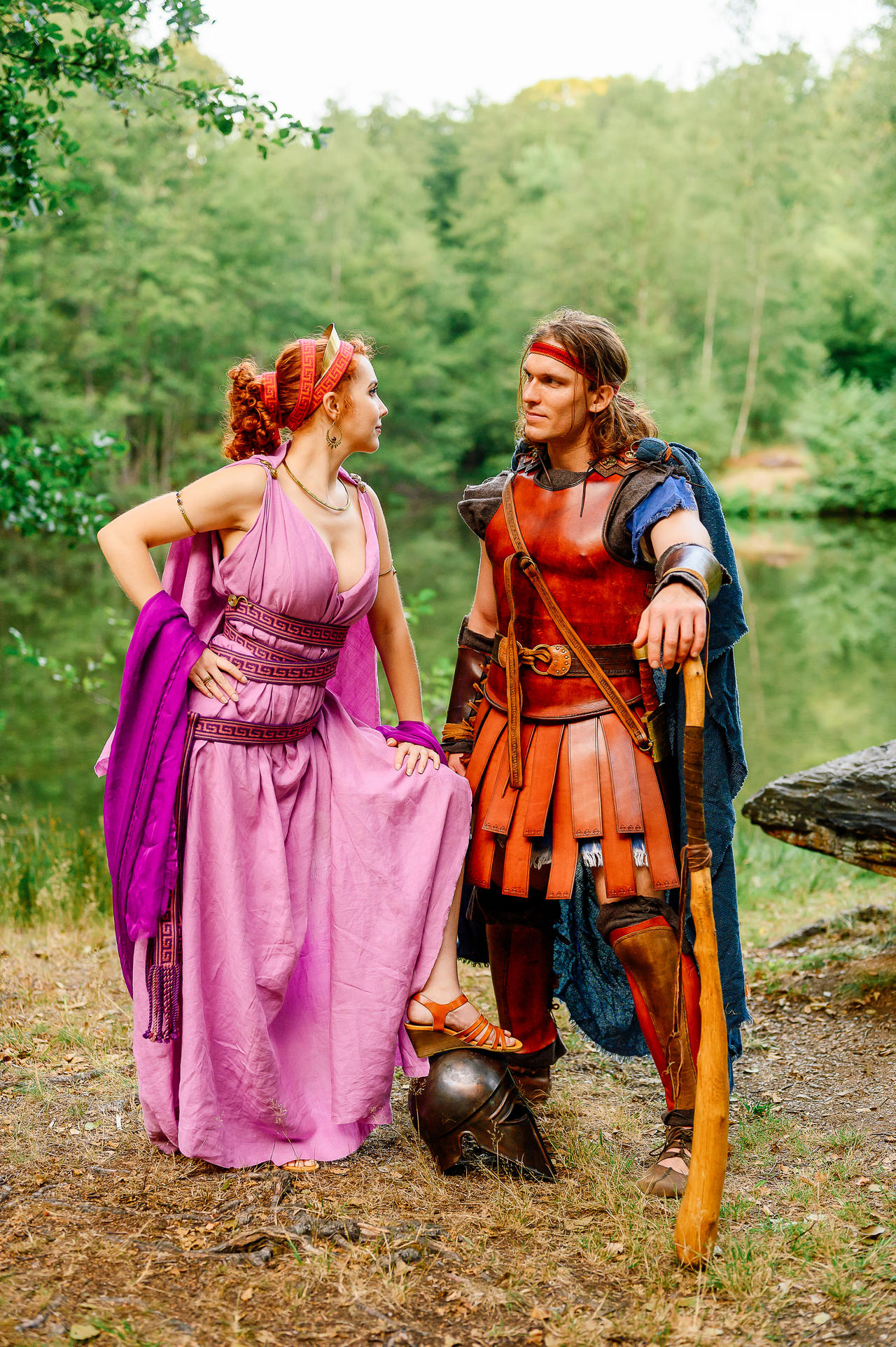 Hercules and Megara - Historical Disney Cosplay