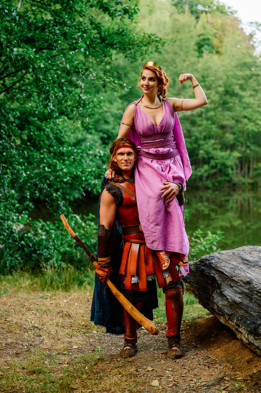 Hercules and Megara - Historical Disney Cosplay