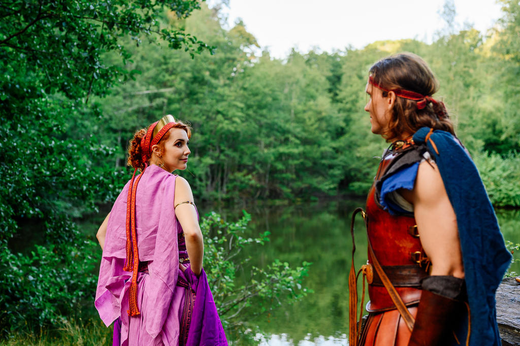 Hercules and Megara, Greek Heroes - Disney Cosplay