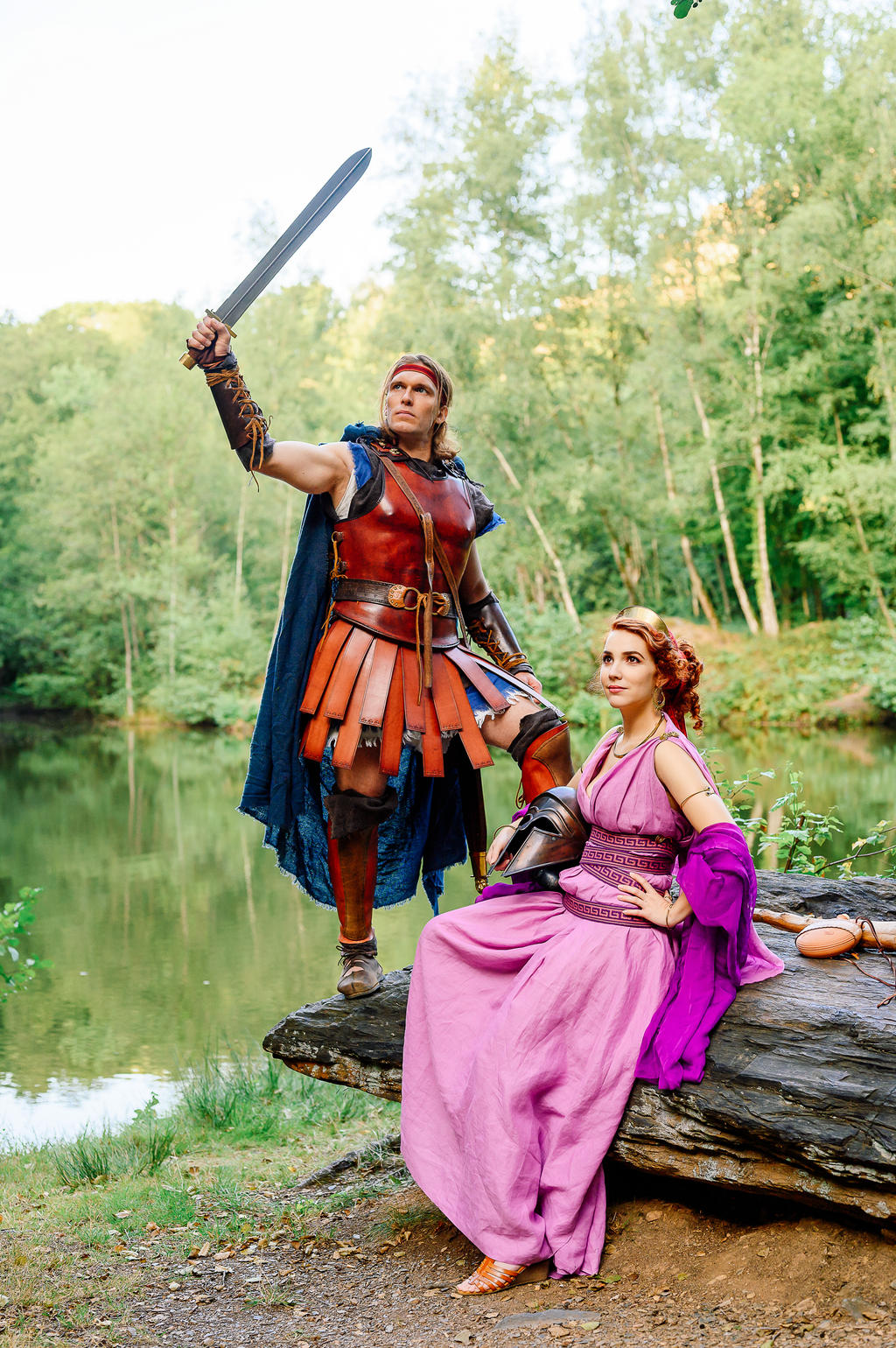 Hercules and Megara, Greek Heroes - Disney Cosplay