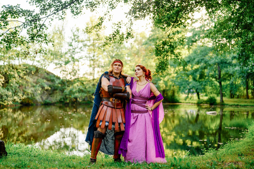 Hercules and Megara, Greek Heroes - Disney Cosplay