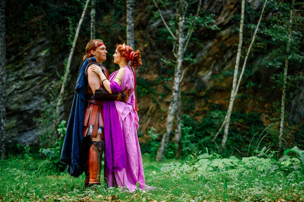 Hercules and Megara, Greek Heroes - Disney Cosplay